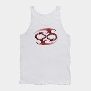 Infinity Dragons Red Tank Top